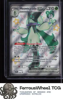 Meowscarada ex Holo 078 - SV: Scarlet & Violet Promo Cards - (NM) - Image 1