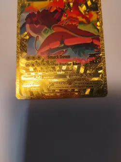 Pokemon Venusaur, Charizard & Blastoise HP400 Tag Team Gold Foil Fan Art Card - Image 4