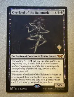 Overlord of the Balemurk Promo Pack: Duskmourn: House of Horror Foil 4x Playset - Image 1