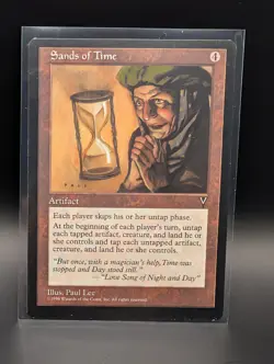 MTG - Sands of Time - Artifact - VIS - Normal - Rare - NM - Image 1