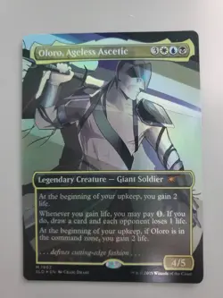 MTG Oloro, Ageless Ascetic Secret Lair Drop Foil Borderless Rare - Image 1