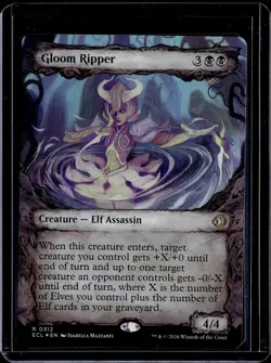 Gloom Ripper (Showcase) - 312 - Foil - ECL - NM - MTG Magic the Gathering - Image 1