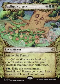 Sapling Nursery ** Showcase ** #328 - Lorwyn Ecliped - NM MTG - Image 1