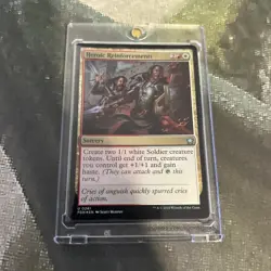 MTG Heroic Reinforcements (Foil) Foundations (FDN) #241 Magic the Gathering - Image 4