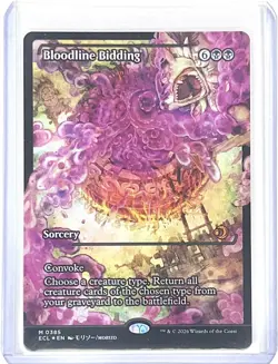 2026 MTG Lorwyn Eclipse - Bloodline Bidding Showcase Foil - Image 1