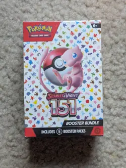 Pokemon TCG Scarlet & Violet 151 Booster Bundle Sealed New (6 packs) - Image 1