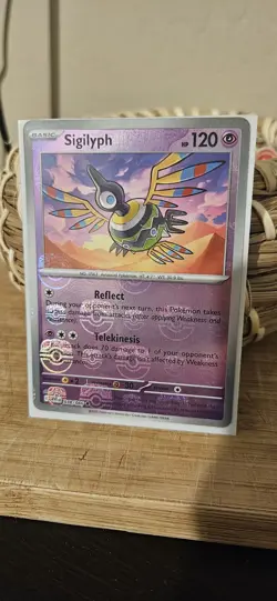 Pokemon TCG: White Flare Sigilyph Master Ball Pattern 038/086 (NM) - Image 1