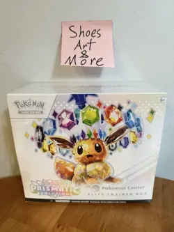 Prismatic Evolutions “Pokemon Center Exclusive ETB” Elite Trainer Box “Sealed” - Image 1