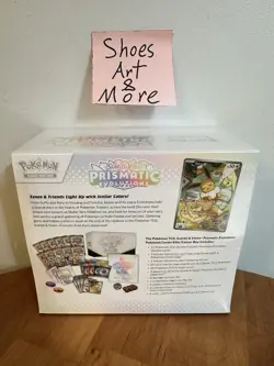 Prismatic Evolutions “Pokemon Center Exclusive ETB” Elite Trainer Box “Sealed” - Image 2