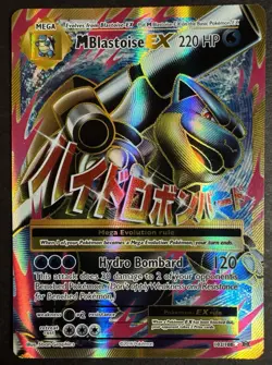 M Blastoise EX Full Art 102/108 Pokemon XY Evolutions Near Mint - Image 1