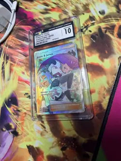 2019 Pokemon Jessie & James Full Art Hidden Fates 68/68 CGC 10 - Image 1