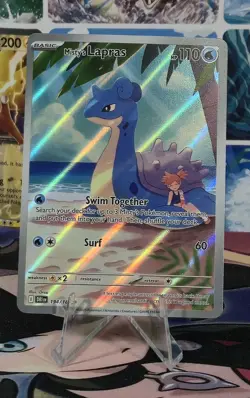 Pokemon TCG Misty's Lapras - 194/182 - SV10: Destined Rivals - Image 1