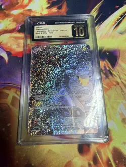 2021 POKEMON CELEBRATIONS CLASSIC COLLECTION 114 FULL ART/ZEKROM CGC 10 PRISTINE - Image 1