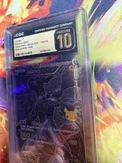 2021 POKEMON CELEBRATIONS CLASSIC COLLECTION 114 FULL ART/ZEKROM CGC 10 PRISTINE - Image 2
