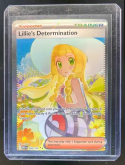 2025 Pokemon Lillie's Determination Special Illustration Rare #184/132 - Image 1