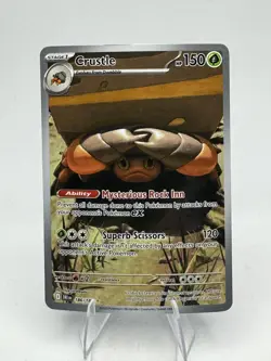 Pokemon TCG SV10: Destined Rivals #186/182 Crustle - Image 1