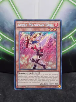 Yugioh Apple Magician Girl MVP1-ENS15 Secret Rare 1st Edition NM - Image 1