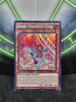 Yugioh Berry Magician Girl MVP1-ENS14 Secret Rare 1st Edition NM - Image 1