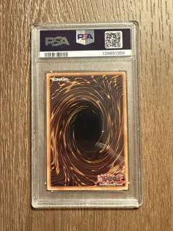 2004 Yu-Gi-Oh! Schwarz Glanzender Soldat 1st Edition Ultra Rare SYE-DE024 PSA 8 - Image 2