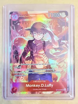 Monkey.D.Luffy (Treasure Booster Set) ST10-006 One Piece Promotion Cards Foil - Image 1
