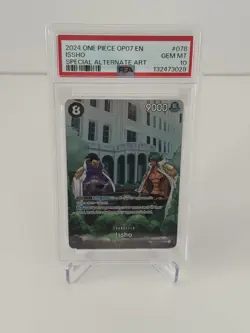 Issho OP03-078 Special Alt Art - OP07 500 Years in the Future - PSA 10 - Image 1