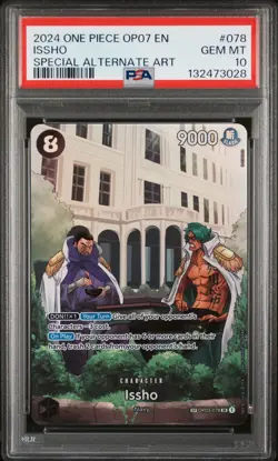 Issho OP03-078 Special Alt Art - OP07 500 Years in the Future - PSA 10 - Image 3