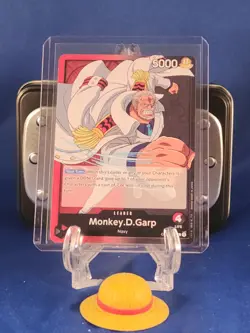 Monkey.D.Garp - OP02-002 - Leader - English - Near Mint - One Piece CCG - Image 1