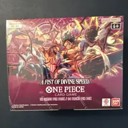 One Piece TCG: A Fist of Divine Speed Booster Box (OP-11) Sealed NEW - Image 1