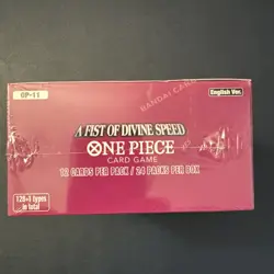One Piece TCG: A Fist of Divine Speed Booster Box (OP-11) Sealed NEW - Image 3
