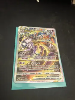 Mewtwo VSTAR Crown Zenith: Galarian Gallery Ultra Rare Card #GG44/GG70 - Image 3