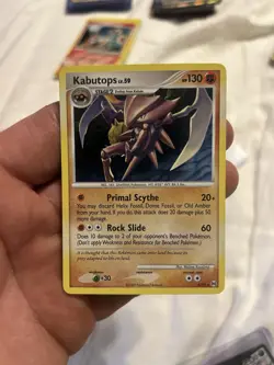 Pokemon TCG Kabutops Holo Rare Card Platinum Arceus 4/99 - Image 1