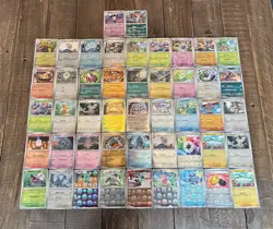 Pokemon TCG Black Bolt & White Flare Pokeball Holo 47 Card Lot NM - Image 1