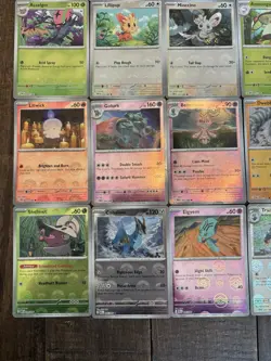 Pokemon TCG Black Bolt & White Flare Pokeball Holo 47 Card Lot NM - Image 2