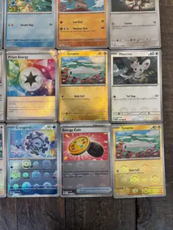 Pokemon TCG Black Bolt & White Flare Pokeball Holo 47 Card Lot NM - Image 4