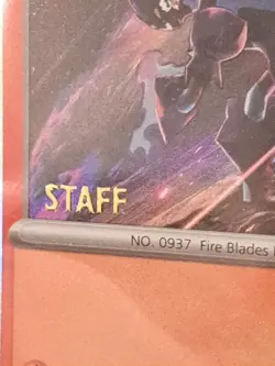 Phantasmal Flames Sealed Staff Prerelease Promo Pokemon 4 Cards NM - Image 2