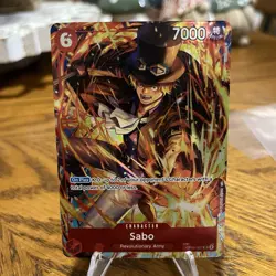 Sabo (Illustration Box Vol.5) OP05-007 One Piece Promotion Cards Foil - Image 1