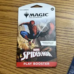 Magic The Gathering Spider-Man Play Booster. 14 Cards Factory Sealed Lot Of 6 - Image 3