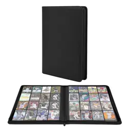 Premium 1000+ Pockets Card Binder,16 Pockets Trading Card Binder Ringless Side L - Image 1