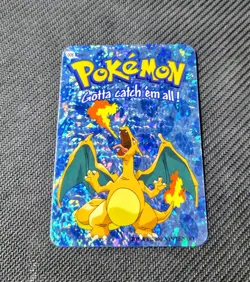 Charizard #6 - Vintage Vending Machine Prism Sticker 2000 - Pokemon Card NM - Image 2
