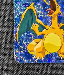 Charizard #6 - Vintage Vending Machine Prism Sticker 2000 - Pokemon Card NM - Image 5