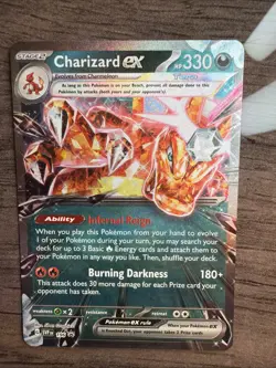 Charizard ex 196 Sv: Scarlet & Violet Promo Cards Holo - Image 1