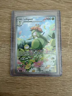 Lilligant 92/86 Black Bolt Illustration Rare Pokemon TCG Card NM - Image 1