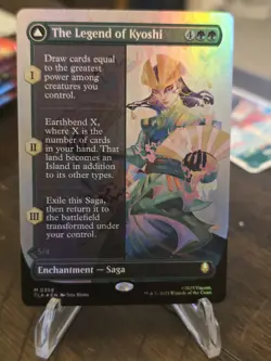 MTG - FOIL - THE LEGEND OF KYOSHI - Avatar: The Last Airbender Magic MTG #358 - Image 2