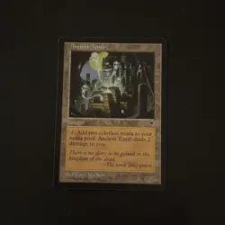 Magic The Gathering Tempest Ancient Tomb #315 Lightly played - Image 1