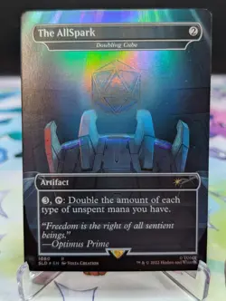 MTG - SLD - The AllSpark - Doubling Cube #1080 - Near Mint Foil - Image 1