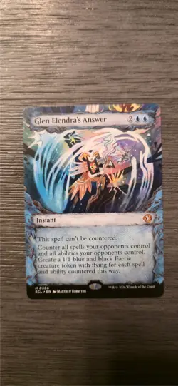Glen Elendra's Answer (Showcase) MTG Lorwyn Eclipsed 306 M NM - Image 2