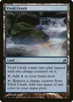 Lorwyn (LRW) uncommon Foil Vivid Creek MTG MOL Magic - Image 1