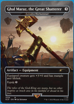 Ghal Maraz the Great Shatterer | Loxodon Warhammer Secret Lair Promo NM (507432) - Image 1