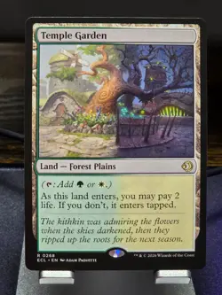 MTG - Temple Garden (0268) Rare - Lorwyn Eclipsed - Image 1