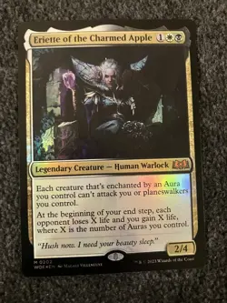 Magic MTG - Eriette of the Charmed Apple Foil - Wilds of Eldraine - Image 1